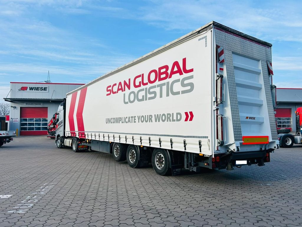 Mega Gabelstaplertransporter Ladebordwand9t - Plato poluprikolica: slika 1 Mega Gabelstaplertransporter Ladebordwand9t - Plato poluprikolica: slika 1
