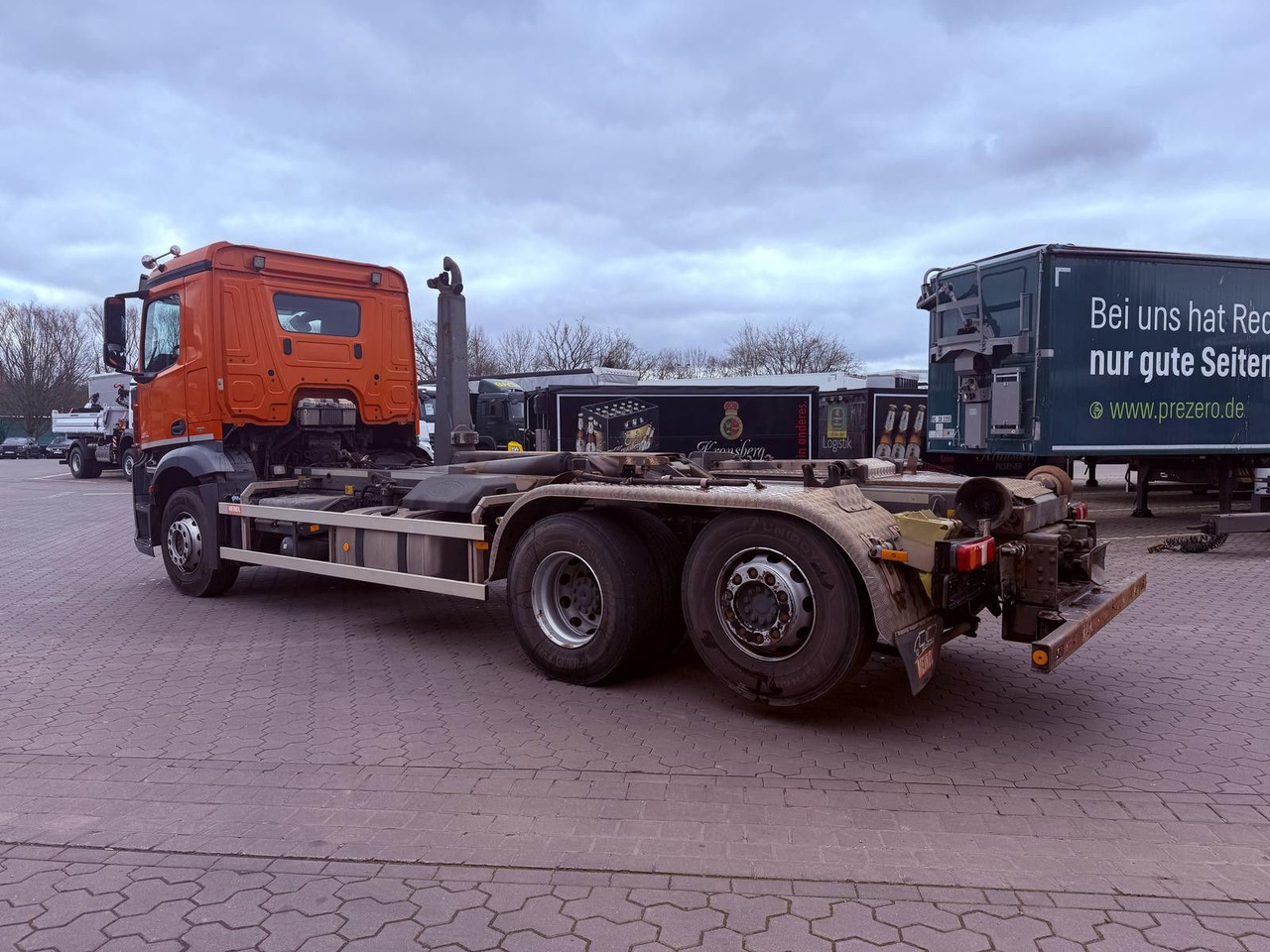 Mercedes-Benz Antos 2545 Abrollkipper Meiler2070 Kupplung Neu - Kamion sa hidrauličnom kukom: slika 3 Mercedes-Benz Antos 2545 Abrollkipper Meiler2070 Kupplung Neu - Kamion sa hidrauličnom kukom: slika 3