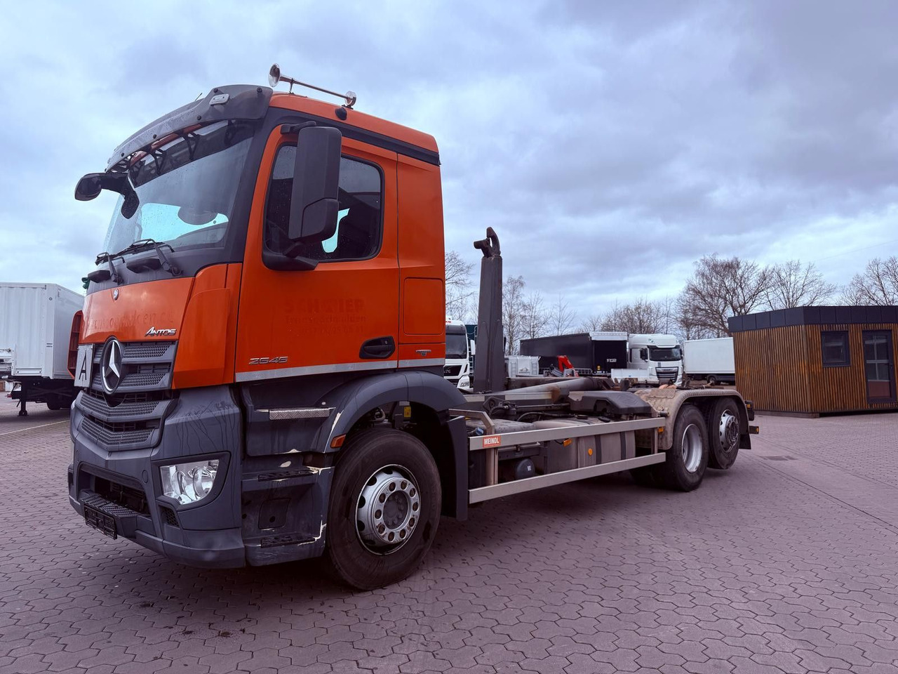 Mercedes-Benz Antos 2545 Abrollkipper Meiler2070 Kupplung Neu - Kamion sa hidrauličnom kukom: slika 2 Mercedes-Benz Antos 2545 Abrollkipper Meiler2070 Kupplung Neu - Kamion sa hidrauličnom kukom: slika 2