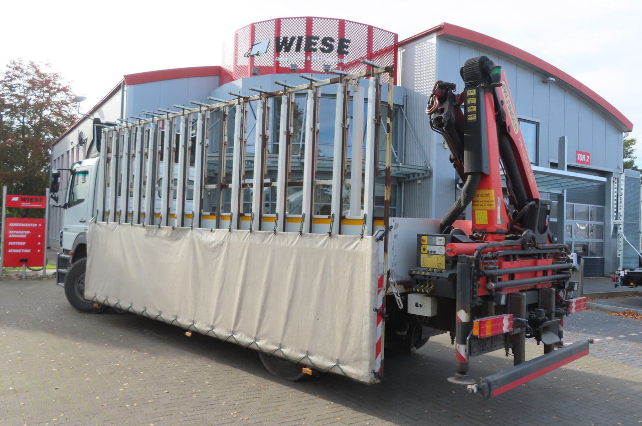 Mercedes-Benz Axor 1833 L - Glastransporter Kran Palfinger - Kamion sa tovarnim sandukom, Kamion sa dizalicom: slika 3 Mercedes-Benz Axor 1833 L - Glastransporter Kran Palfinger - Kamion sa tovarnim sandukom, Kamion sa dizalicom: slika 3