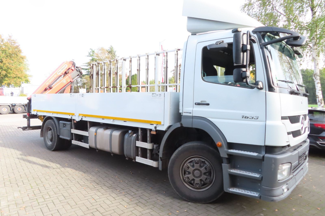 Kamion sa dizalicom Mercedes-Benz Axor  1833 L - Glastransporter Kran Palfinger: slika 6
