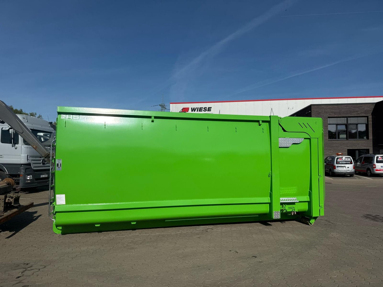 RSM Abrollcontainer 38m³ mit hydr. Heckklappe - Prikolica za prevoz kontejnera/ Prikolica sa promenjivim sandukom: slika 4 RSM Abrollcontainer 38m³ mit hydr. Heckklappe - Prikolica za prevoz kontejnera/ Prikolica sa promenjivim sandukom: slika 4
