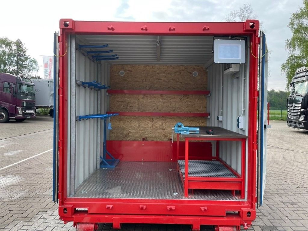 Wiese Abrollcontainer für Baustelle/Werkstatt/.. - Prikolica za prevoz kontejnera/ Prikolica sa promenjivim sandukom: slika 4 Wiese Abrollcontainer für Baustelle/Werkstatt/.. - Prikolica za prevoz kontejnera/ Prikolica sa promenjivim sandukom: slika 4