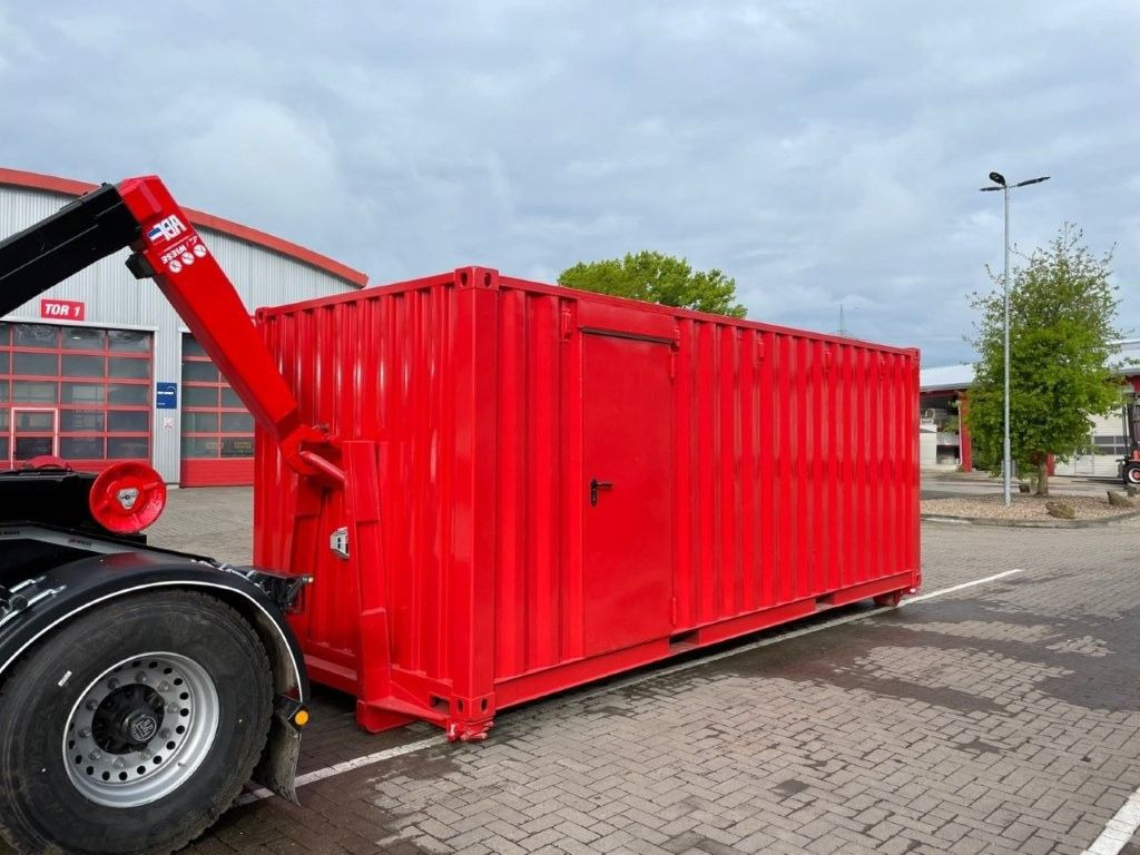 Wiese Abrollcontainer für Baustelle/Werkstatt/.. - Prikolica za prevoz kontejnera/ Prikolica sa promenjivim sandukom: slika 1 Wiese Abrollcontainer für Baustelle/Werkstatt/.. - Prikolica za prevoz kontejnera/ Prikolica sa promenjivim sandukom: slika 1