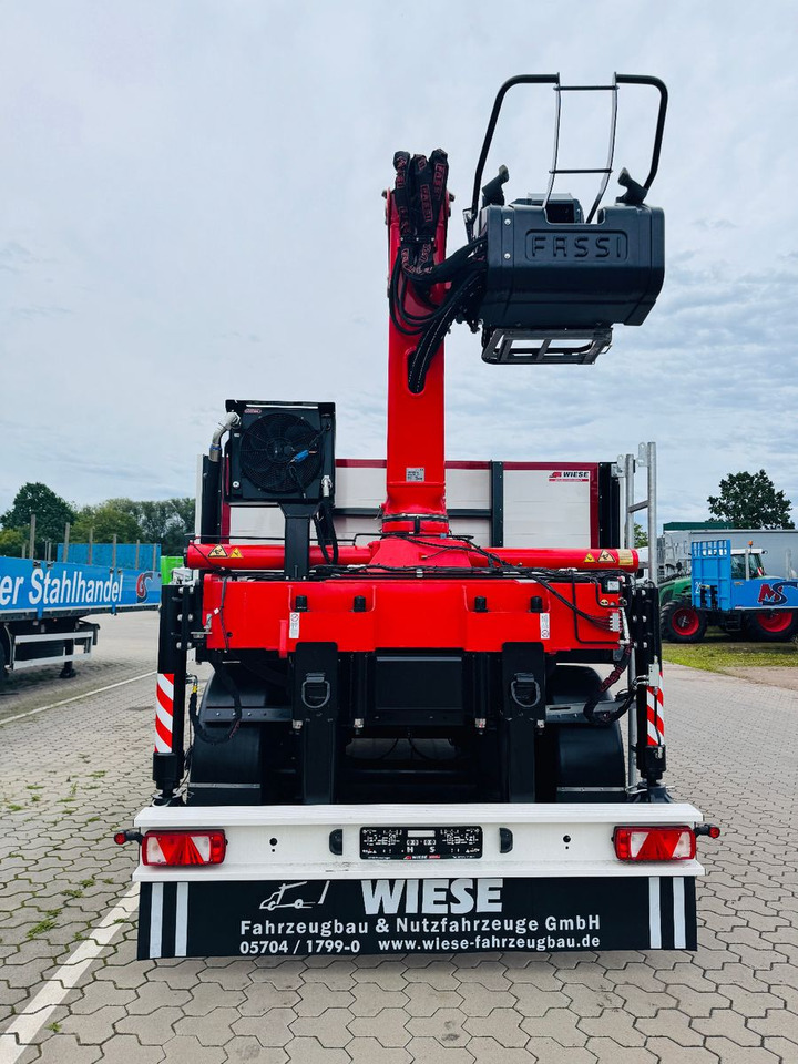 Wiese Baustoffauflieger - Heckkran Kran Fassi - Plato poluprikolica: slika 5 Wiese Baustoffauflieger - Heckkran Kran Fassi - Plato poluprikolica: slika 5