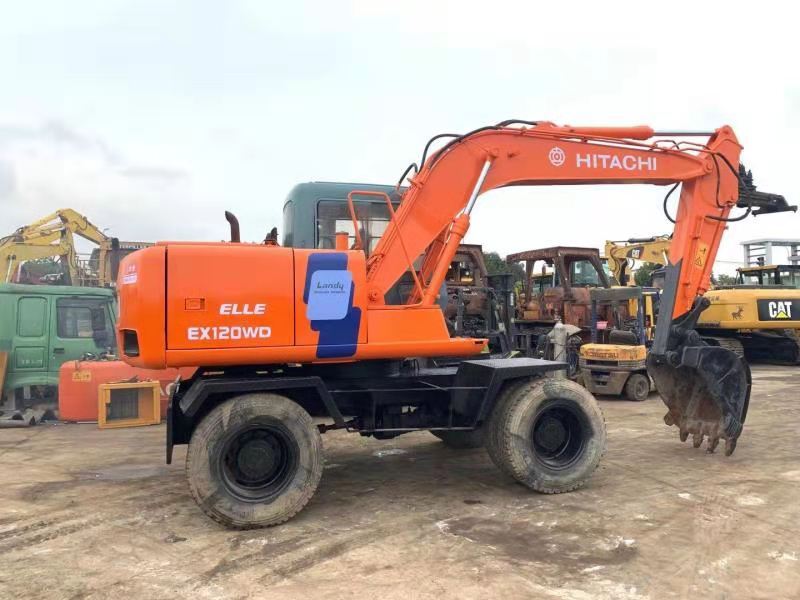 HITACHI EX120WD - Bager točkaš: slika 5 HITACHI EX120WD - Bager točkaš: slika 5