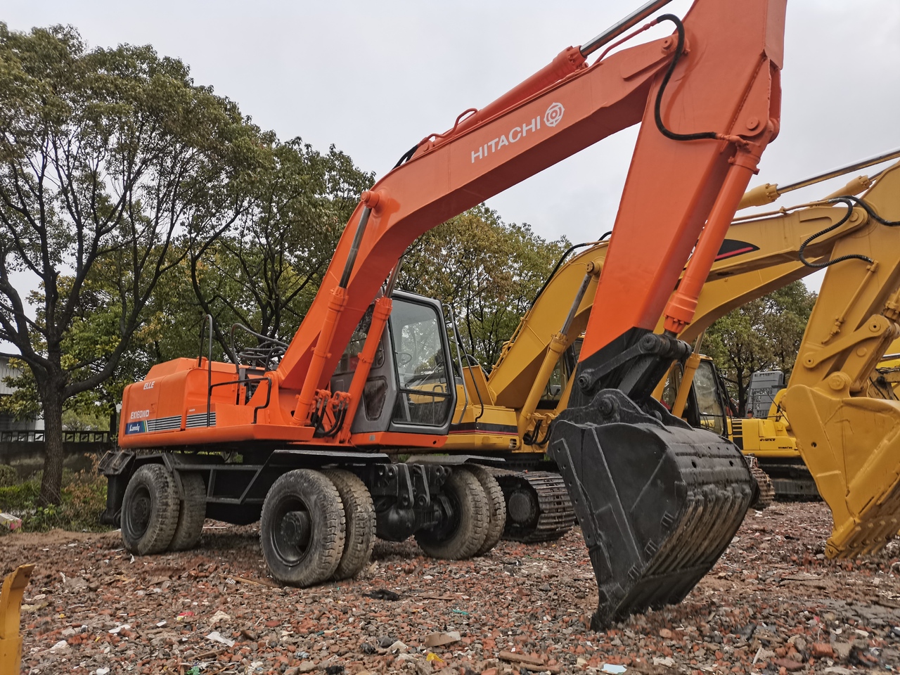 HITACHI EX160WD - Bager točkaš: slika 4 HITACHI EX160WD - Bager točkaš: slika 4