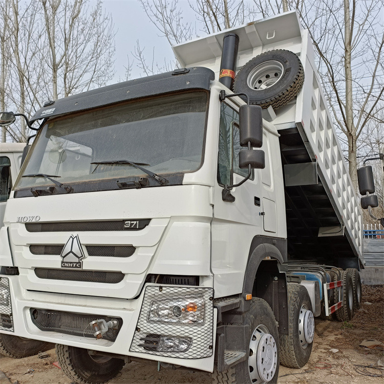 HOWO 8x4 371hp-White -tipper - Istovarivač: slika 1 HOWO 8x4 371hp-White -tipper - Istovarivač: slika 1