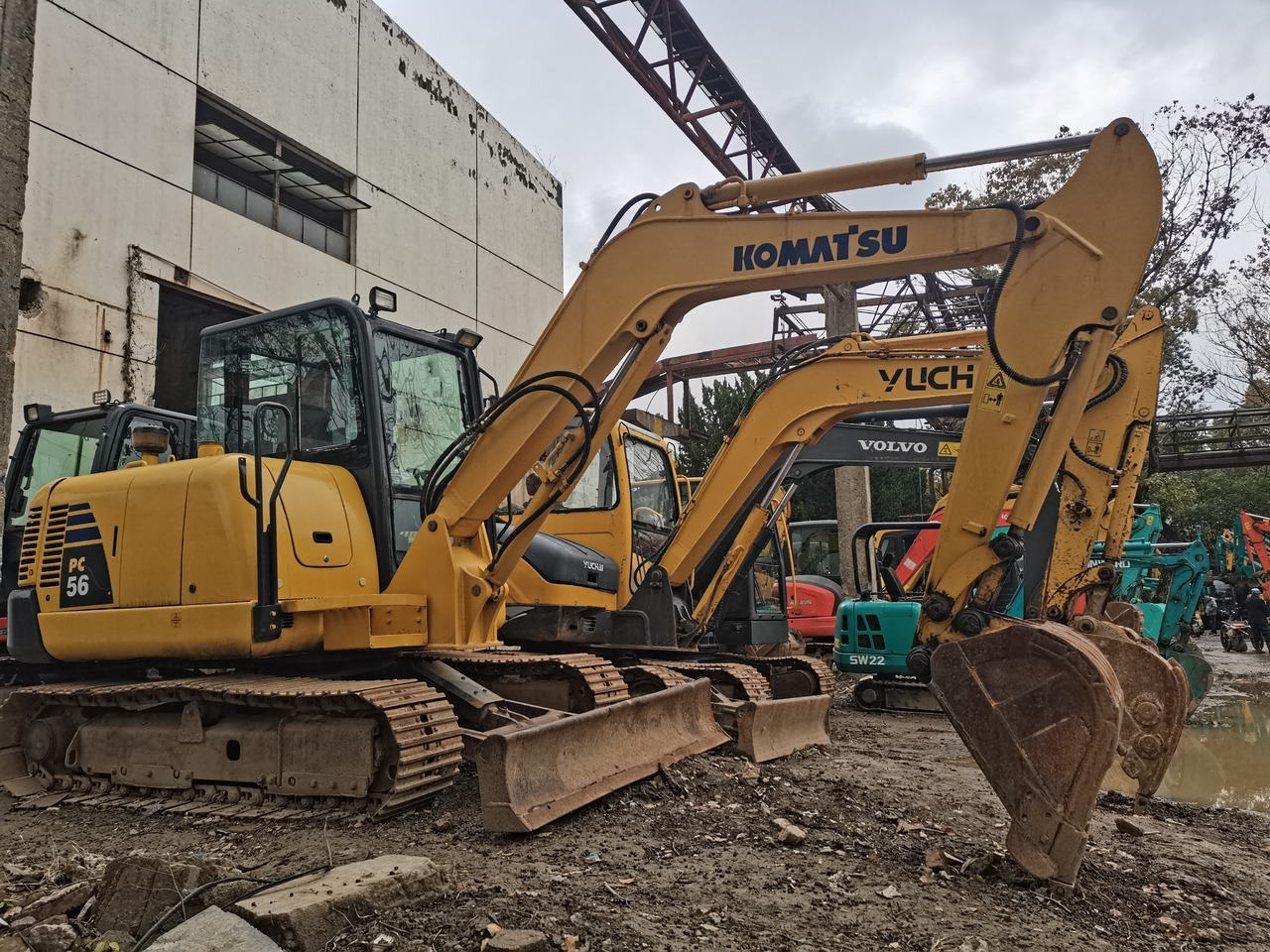 KOMATSU PC56-7-Mini excavator - Mini bager: slika 2 KOMATSU PC56-7-Mini excavator - Mini bager: slika 2
