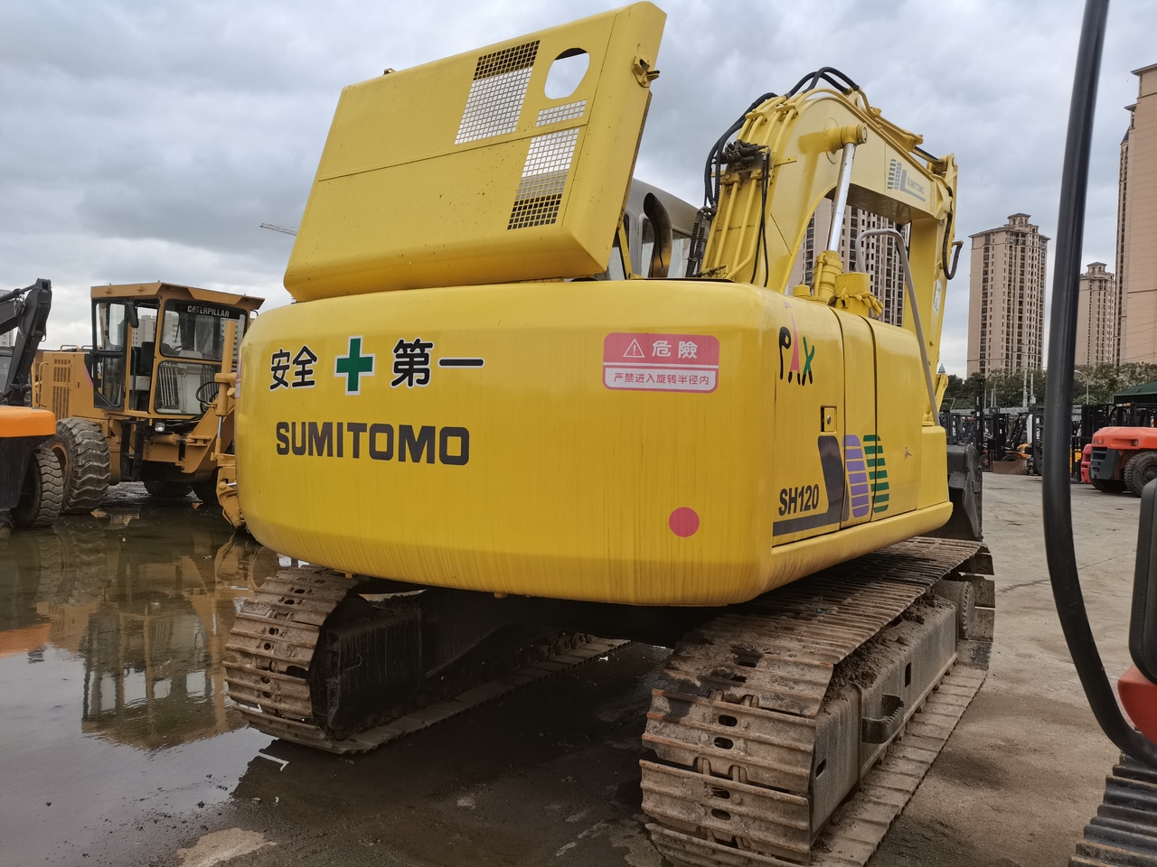 Sumitomo SH120 - Bager guseničar: slika 2 Sumitomo SH120 - Bager guseničar: slika 2