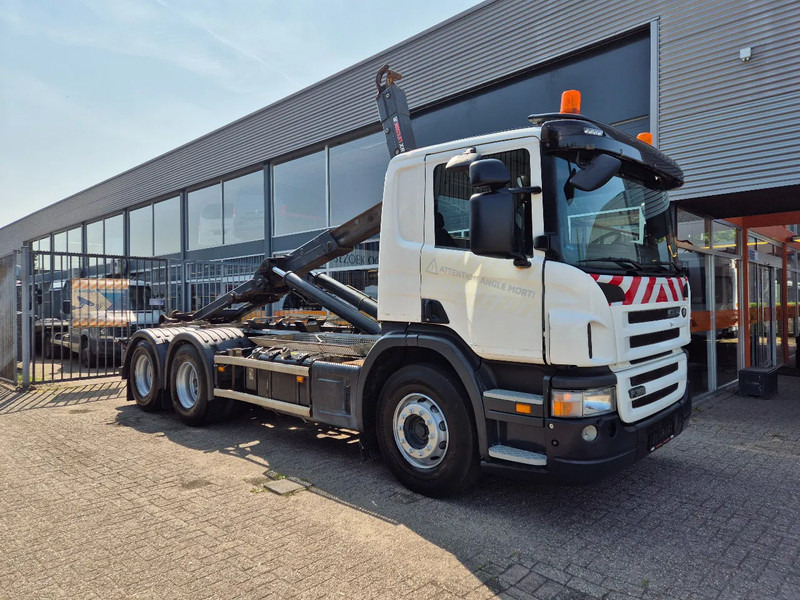 Scania P360 6X4 Containersysteem/ 21T Multilift/ Adjustable Hook - Kamion sa hidrauličnom kukom: slika 1 Scania P360 6X4 Containersysteem/ 21T Multilift/ Adjustable Hook - Kamion sa hidrauličnom kukom: slika 1
