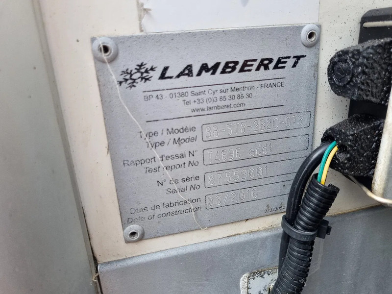 Hladnjača Volvo FL 250 Carrier 750MT ATP Zwischenwand LBW Euro 6: slika 15