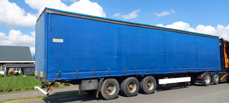 Krone 3 AXLE DRUM BRAKE CURTAIN TRAILER SDP 27 - Poluprikolica sa ceradom: slika 4 Krone 3 AXLE DRUM BRAKE CURTAIN TRAILER SDP 27 - Poluprikolica sa ceradom: slika 4