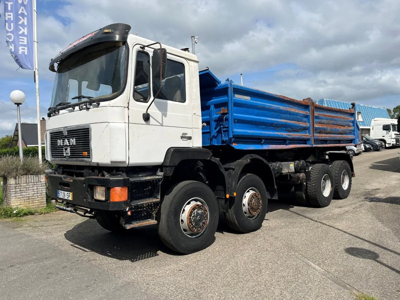 MAN 35.372 35 302 8X6 KIPPER MANUAL ZF GEARBOX FULL STEEL SPRING - Istovarivač: slika 1 MAN 35.372 35 302 8X6 KIPPER MANUAL ZF GEARBOX FULL STEEL SPRING - Istovarivač: slika 1