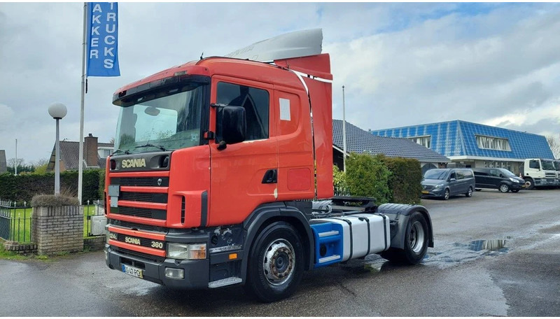 Scania R124-360 360 MANUAL GEARBOX RETARDER HYDRAULIC PTO - Tegljač: slika 1 Scania R124-360 360 MANUAL GEARBOX RETARDER HYDRAULIC PTO - Tegljač: slika 1