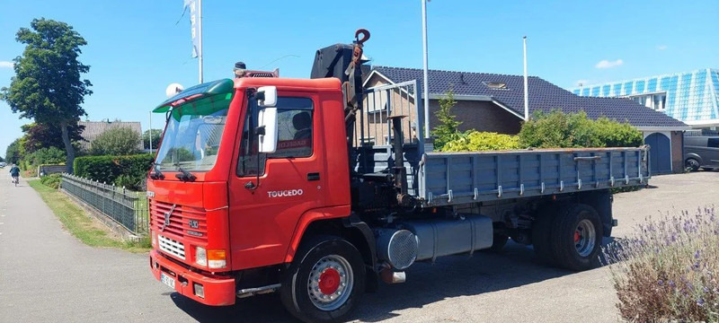 Volvo FL 10.320 4x2 Kipper Crane Steel Suspension - Istovarivač, Kamion sa dizalicom: slika 1 Volvo FL 10.320 4x2 Kipper Crane Steel Suspension - Istovarivač, Kamion sa dizalicom: slika 1