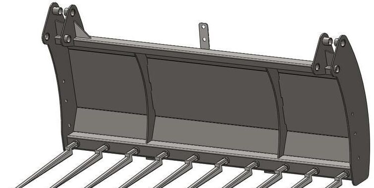 METAL-TECHNIK Widły do obornika i bel słomy 1.5m - Viljuška za Poljoprivredna mašina: slika 4 METAL-TECHNIK Widły do obornika i bel słomy 1.5m - Viljuška za Poljoprivredna mašina: slika 4