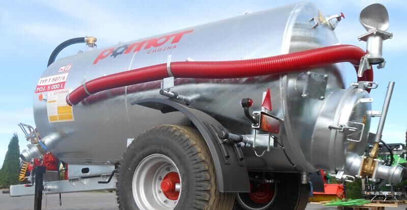 POMOT Single-axial tanker truck/ Beczkowóz wóz asenizacyjny 5000 l - Cisterna za osoku: slika 1 POMOT Single-axial tanker truck/ Beczkowóz wóz asenizacyjny 5000 l - Cisterna za osoku: slika 1