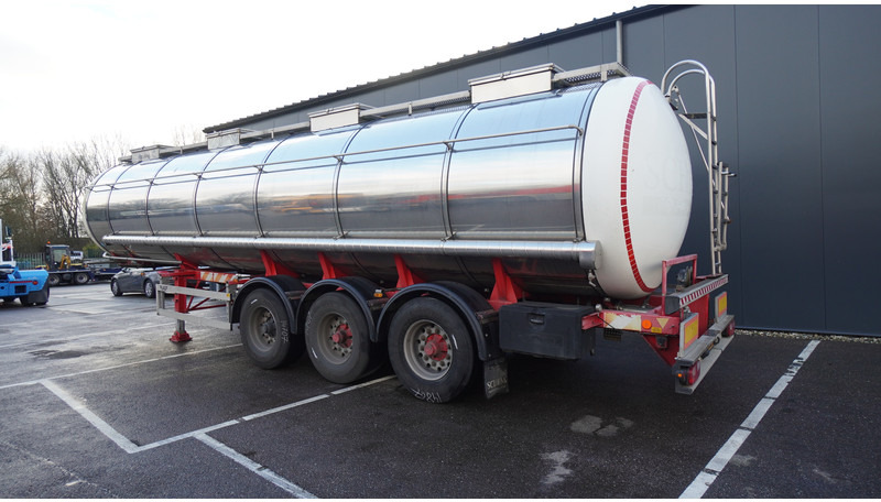 Burg 3 AXLE TANK CHEMIE TRAILER 30.000LTR - Poluprikolica cisterna: slika 4 Burg 3 AXLE TANK CHEMIE TRAILER 30.000LTR - Poluprikolica cisterna: slika 4