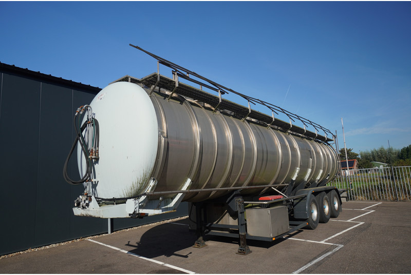 Dijkstra 3 AXLE CHEMIE TANK TRAILER 42 m3 - Poluprikolica cisterna: slika 2 Dijkstra 3 AXLE CHEMIE TANK TRAILER 42 m3 - Poluprikolica cisterna: slika 2