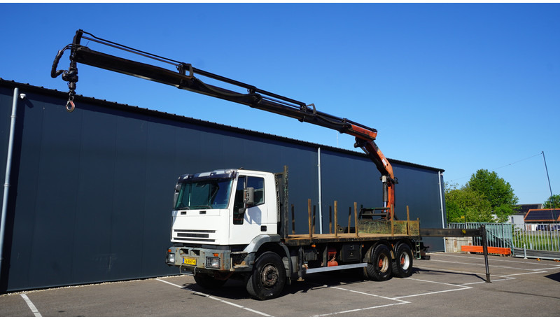 Iveco EUROTRAKKER CURSOR 350 6X4 FALTBED WITH PALFINGER PK 20002 CRANE - Kamion sa dizalicom: slika 2 Iveco EUROTRAKKER CURSOR 350 6X4 FALTBED WITH PALFINGER PK 20002 CRANE - Kamion sa dizalicom: slika 2