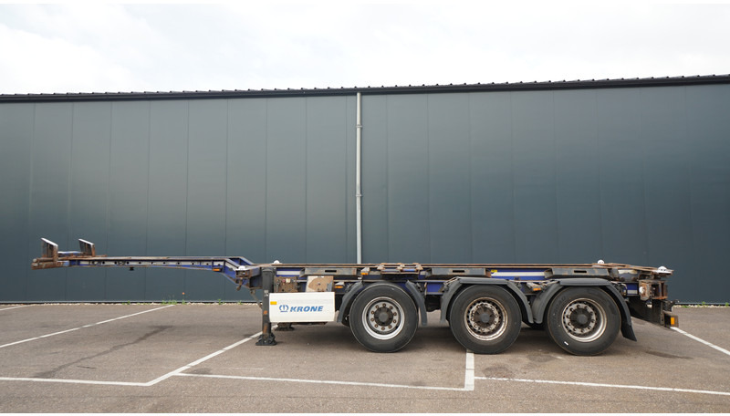 Krone 3 AXLE CONTAINER TRANSPORT TRAILER EXTENDABLE 45 FT - Poluprikolica za prevoz kontejnera/ Poluprikolica sa promenjivim sandukom: slika 1 Krone 3 AXLE CONTAINER TRANSPORT TRAILER EXTENDABLE 45 FT - Poluprikolica za prevoz kontejnera/ Poluprikolica sa promenjivim sandukom: slika 1
