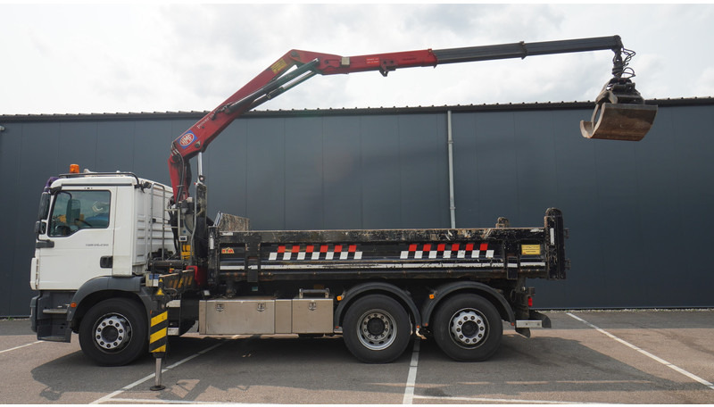 MAN TGM 26.290 TIPPER WITH HMF 1643 Z2 CRANE - Kamion sa dizalicom: slika 1 MAN TGM 26.290 TIPPER WITH HMF 1643 Z2 CRANE - Kamion sa dizalicom: slika 1