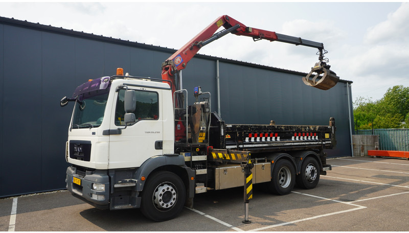 MAN TGM 26.290 TIPPER WITH HMF 1643 Z2 CRANE - Kamion sa dizalicom: slika 2 MAN TGM 26.290 TIPPER WITH HMF 1643 Z2 CRANE - Kamion sa dizalicom: slika 2