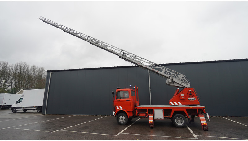 Mercedes-Benz 809 FIRE LADDER TRUCK 13.100KM MANUAL GEARBOX - Vatrogasni kamion: slika 1 Mercedes-Benz 809 FIRE LADDER TRUCK 13.100KM MANUAL GEARBOX - Vatrogasni kamion: slika 1