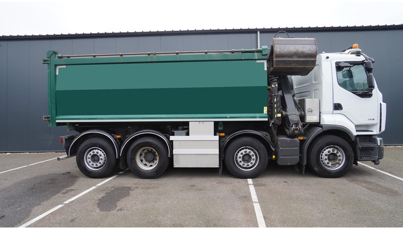 Renault PREMIUM 380 DXI 8X2/6 2 SIDE TIPPER WITH PLFINGER Q 170 Z CRANE.278.200KM - Kamion sa dizalicom: slika 5 Renault PREMIUM 380 DXI 8X2/6 2 SIDE TIPPER WITH PLFINGER Q 170 Z CRANE.278.200KM - Kamion sa dizalicom: slika 5
