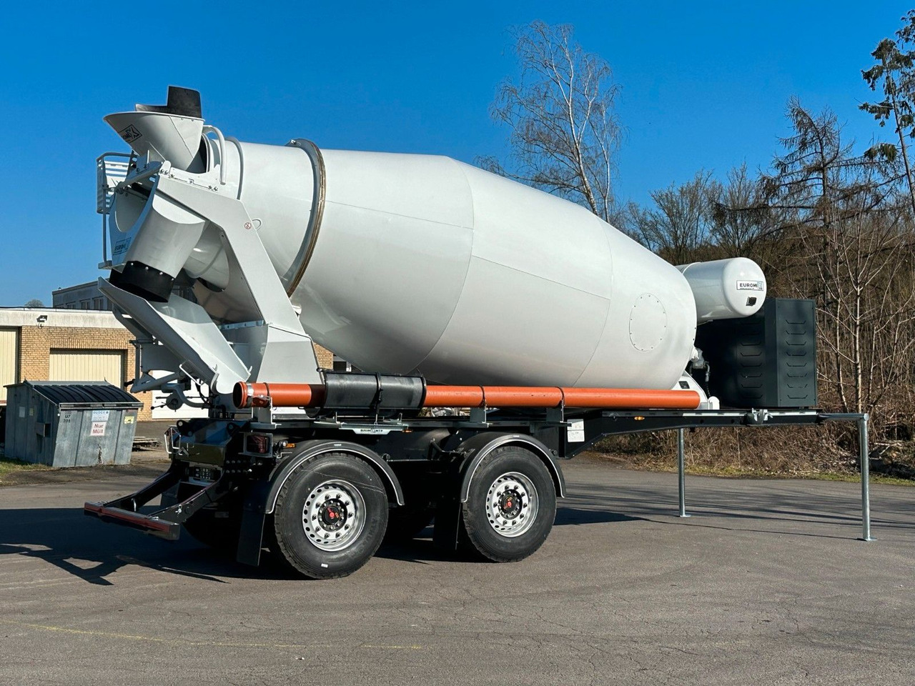 Mikser za beton EUROMIX MTP - 10m³ Betonmischer-Auflieger: slika 5