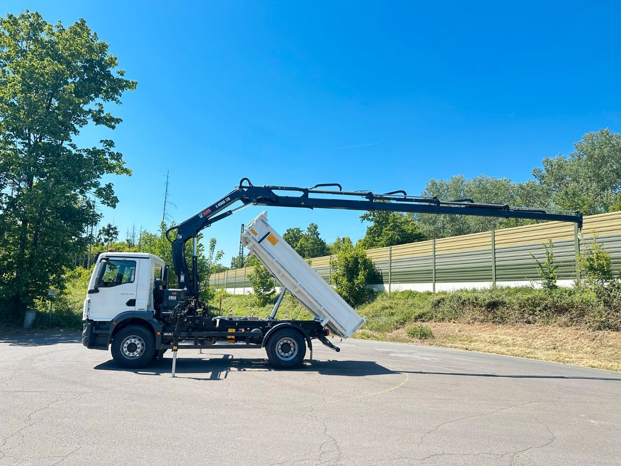 Istovarivač, Kamion sa dizalicom MAN TGM 18.320 4x2 Euro6e  Hiab X-HiDuo 138DS-4: slika 10