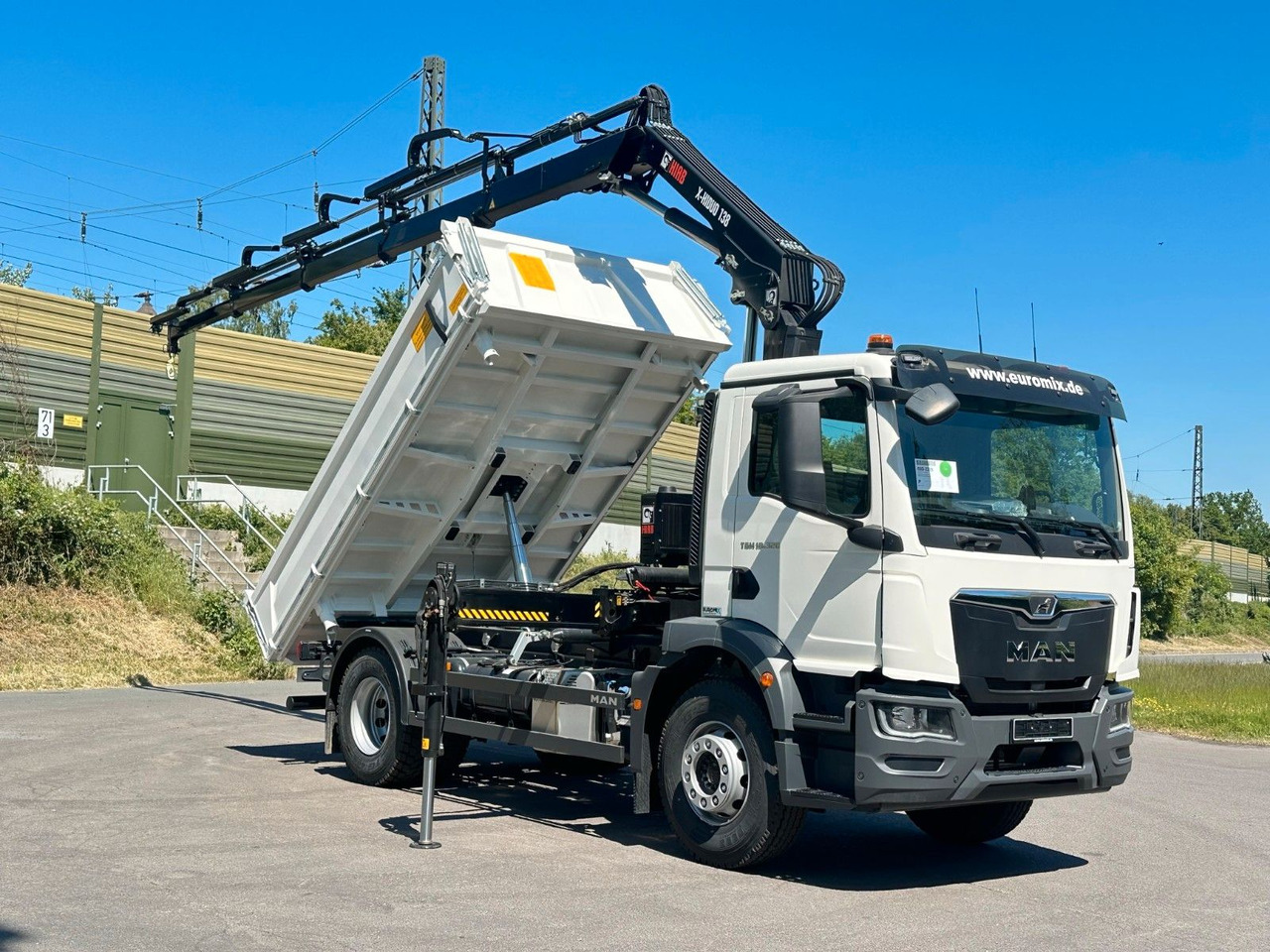 Istovarivač, Kamion sa dizalicom MAN TGM 18.320 4x2 Euro6e  Hiab X-HiDuo 138DS-4: slika 15