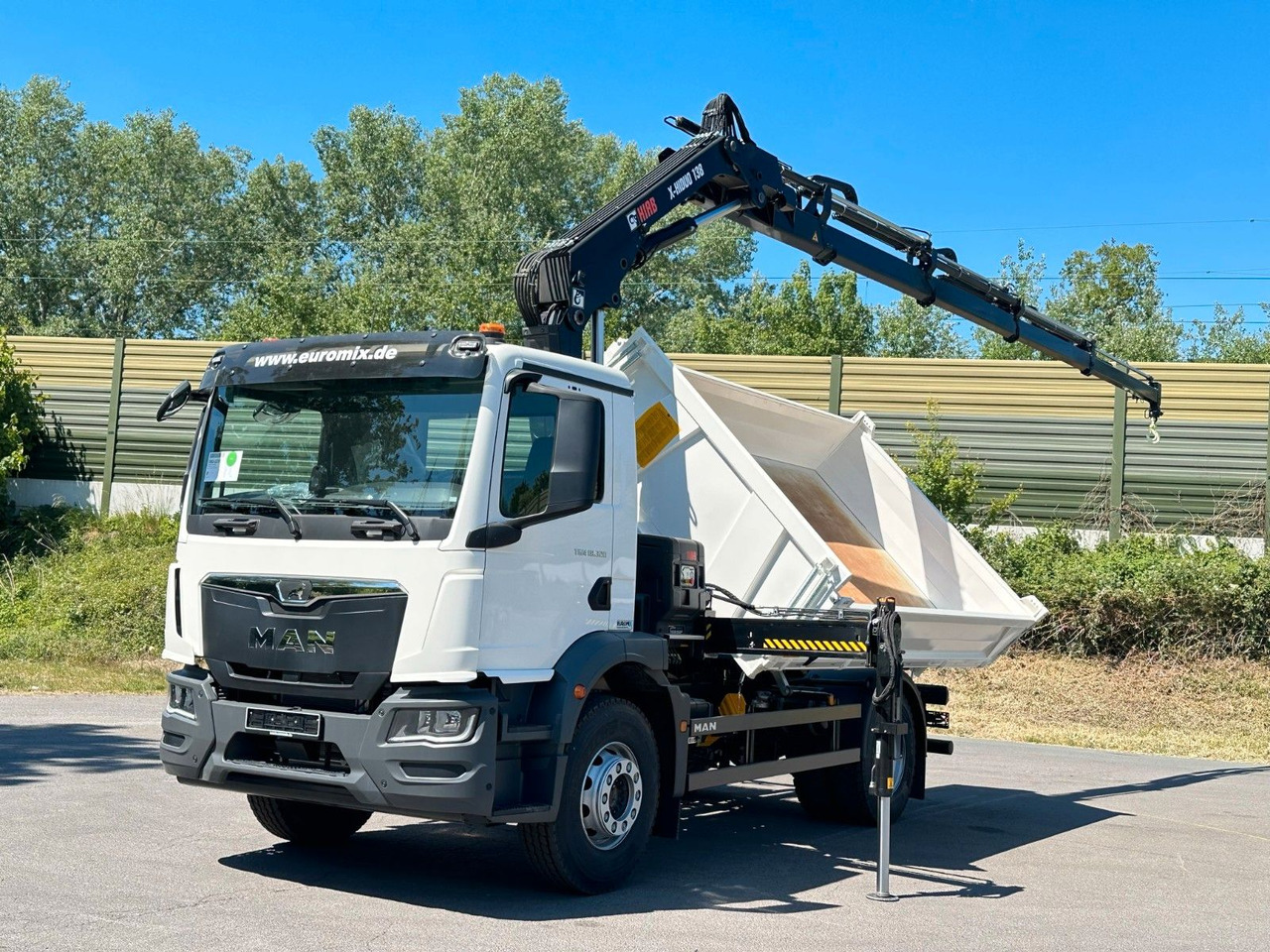 Istovarivač, Kamion sa dizalicom MAN TGM 18.320 4x2 Euro6e  Hiab X-HiDuo 138DS-4: slika 19
