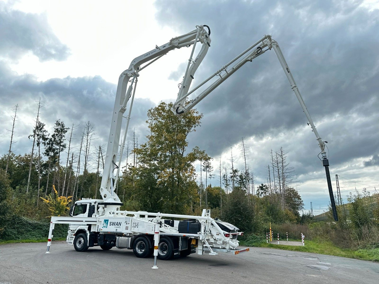 MAN TGS 26.510 6x4 SWAN TSP 38-5 160RZ ( 38m ) - Auto pumpa za beton: slika 5 MAN TGS 26.510 6x4 SWAN TSP 38-5 160RZ ( 38m ) - Auto pumpa za beton: slika 5
