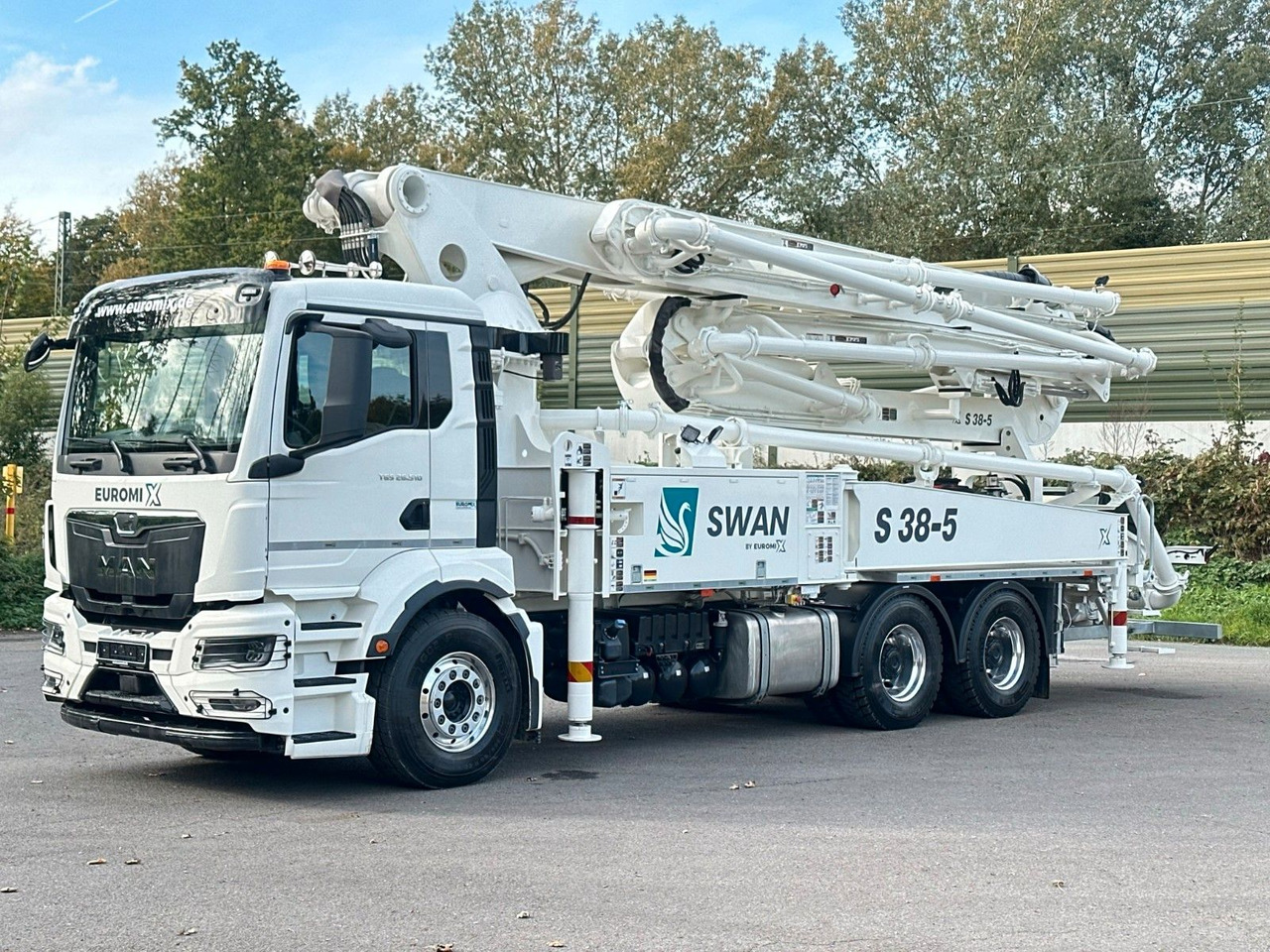MAN TGS 26.510 6x4 SWAN TSP 38-5 160RZ ( 38m ) - Mikser za beton: slika 1 MAN TGS 26.510 6x4 SWAN TSP 38-5 160RZ ( 38m ) - Mikser za beton: slika 1