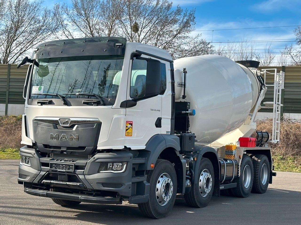 MAN TGS 32.440 8x4 / Euromix MTP EM 10 L - Mikser za beton: slika 2 MAN TGS 32.440 8x4 / Euromix MTP EM 10 L - Mikser za beton: slika 2