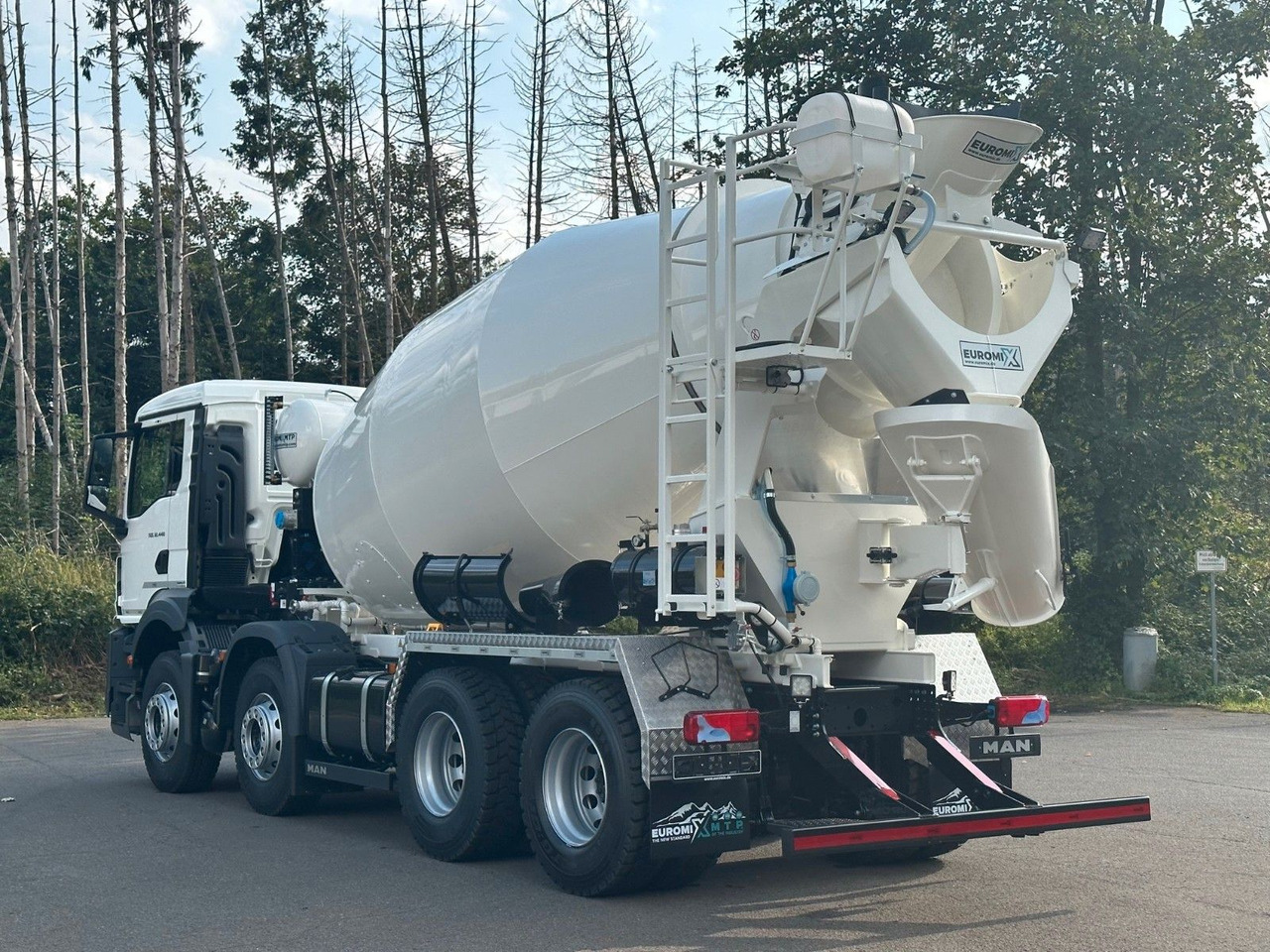 Mikser za beton MAN TGS 32.440 8x4 / Euromix MTP EM 9 L: slika 5