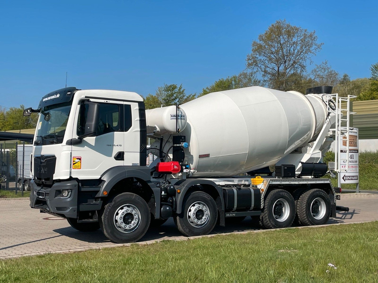 MAN TGS 35.520 8x4 /Euro6e EuromixMTP EM 10 L - Mikser za beton: slika 1 MAN TGS 35.520 8x4 /Euro6e EuromixMTP EM 10 L - Mikser za beton: slika 1