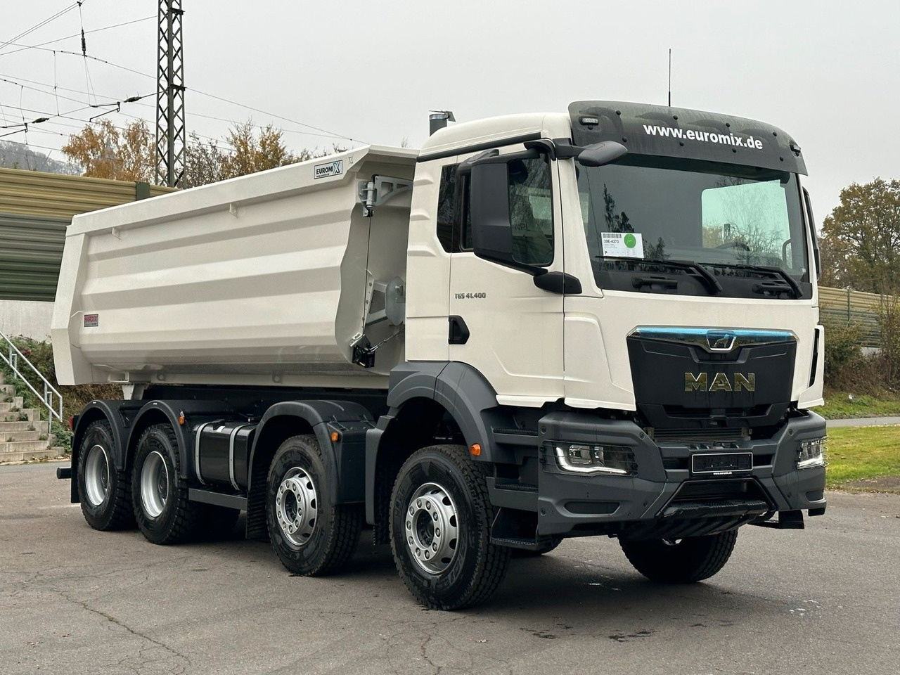 Istovarivač MAN TGS 41.400 8x4 /  EUROMIX MTP 20m³/ EURO2 Kipper: slika 7