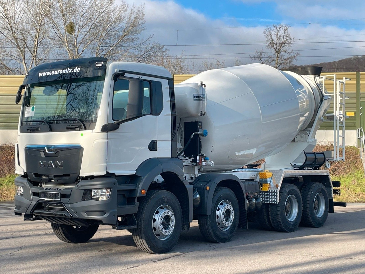 MAN TGS 41.400 8x4 / EuromixMTP EM 10m³ R / EURO 2 - Mikser za beton: slika 1 MAN TGS 41.400 8x4 / EuromixMTP EM 10m³ R / EURO 2 - Mikser za beton: slika 1