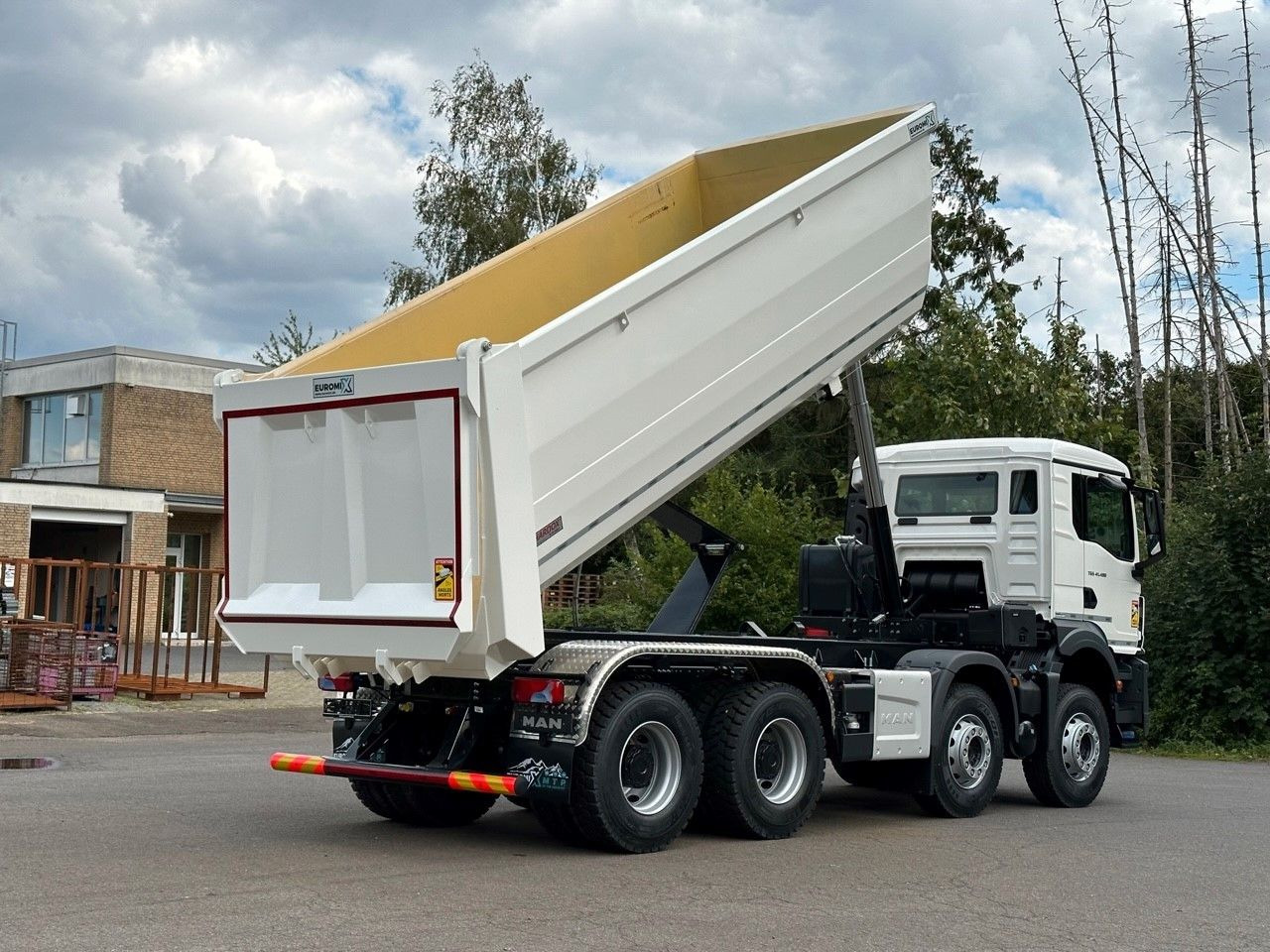 Istovarivač MAN TGS 41.440 8x4 EuromixMTP Mulden-Kipper: slika 13