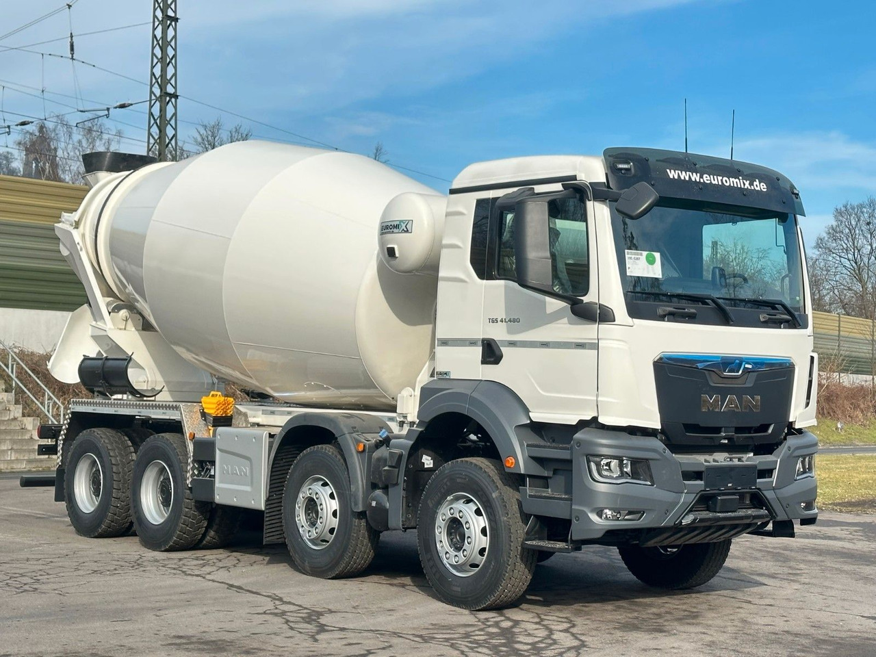 MAN TGS 41.480 8x4 /Euro6e Euromix EM 12 R - Mikser za beton: slika 1 MAN TGS 41.480 8x4 /Euro6e Euromix EM 12 R - Mikser za beton: slika 1