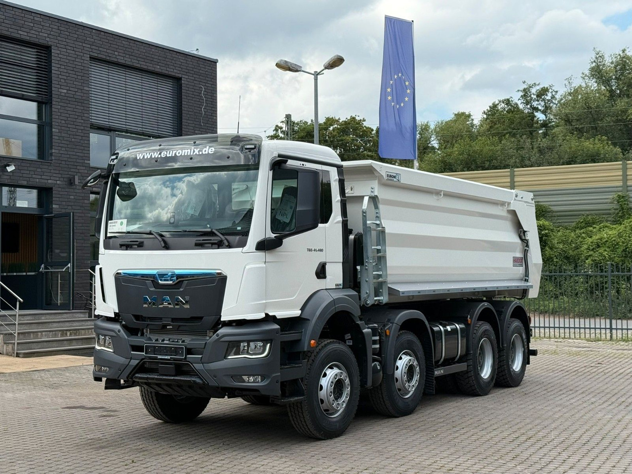 MAN TGS 41.480 BB 8X4 Euromix Mulden Kipper HARDOX - Istovarivač: slika 4 MAN TGS 41.480 BB 8X4 Euromix Mulden Kipper HARDOX - Istovarivač: slika 4