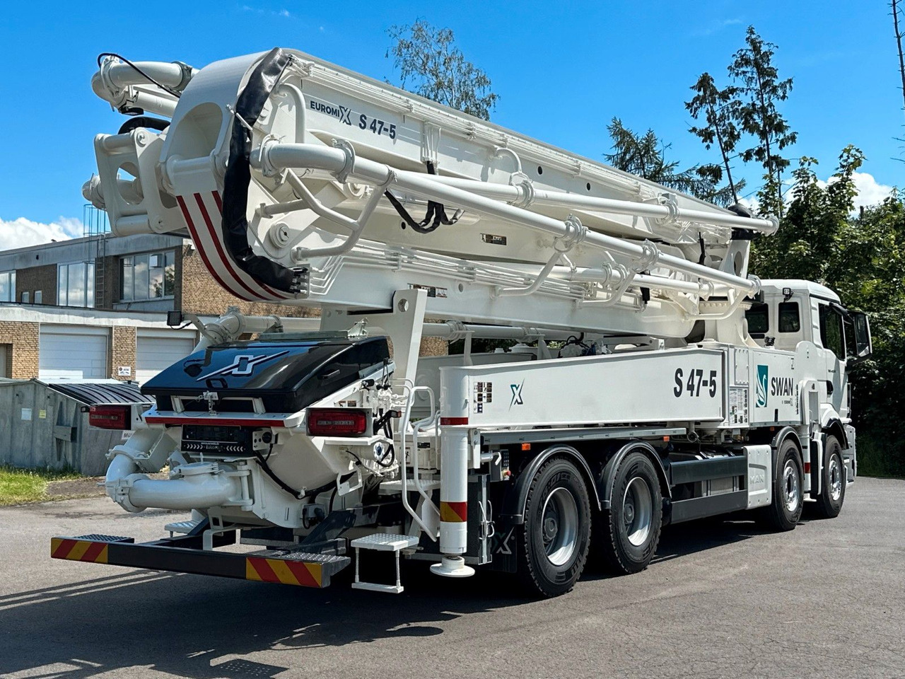 MAN TGS 41.520 8x4 SWAN TSP 47-5 160RZ ( 47m ) - Auto pumpa za beton: slika 5 MAN TGS 41.520 8x4 SWAN TSP 47-5 160RZ ( 47m ) - Auto pumpa za beton: slika 5