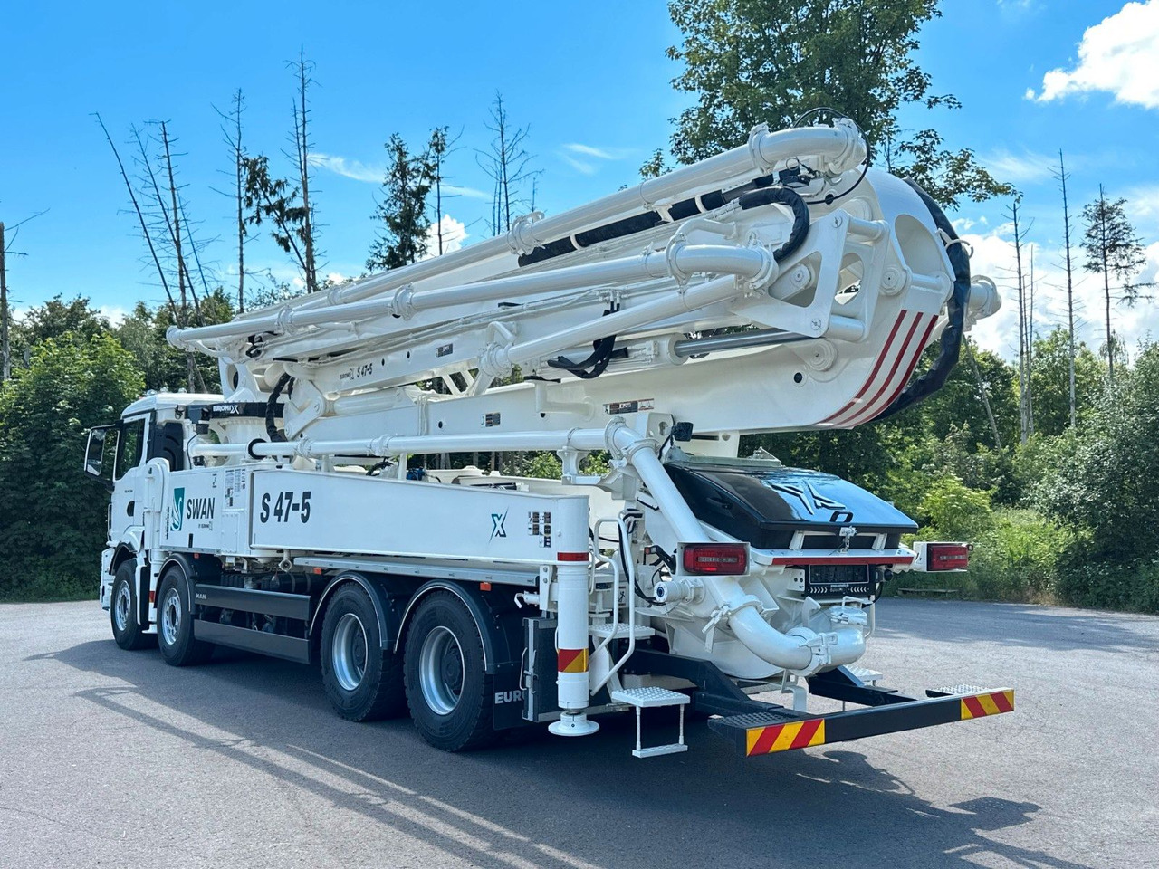 MAN TGS 41.520 8x4 SWAN TSP 47-5 160RZ ( 47m ) - Auto pumpa za beton: slika 4 MAN TGS 41.520 8x4 SWAN TSP 47-5 160RZ ( 47m ) - Auto pumpa za beton: slika 4