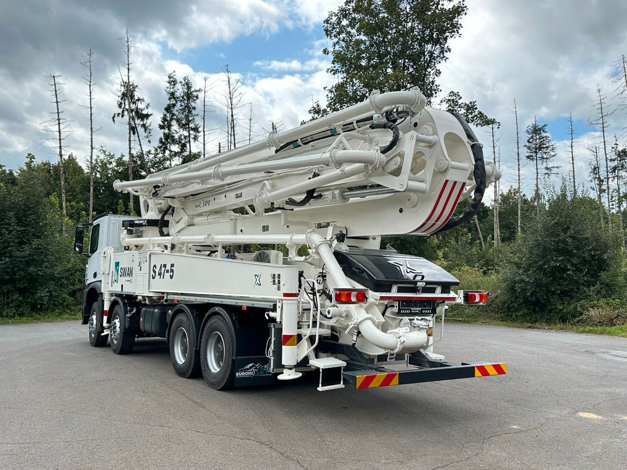 Mercedes-Benz Arocs 5 4142 8x4 SWAN TSP 47-5 160RZ ( 47m ) - Mikser za beton: slika 5 Mercedes-Benz Arocs 5 4142 8x4 SWAN TSP 47-5 160RZ ( 47m ) - Mikser za beton: slika 5
