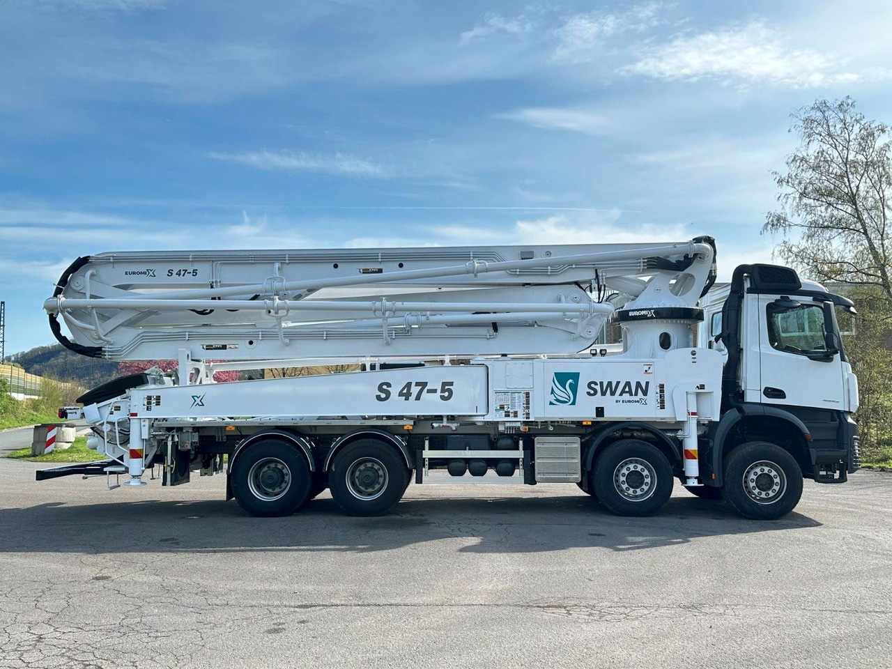 Mercedes-Benz Arocs 5 4542 8x4 SWAN TSP 47-5 160RZ ( 47m ) Mercedes-Benz Arocs 5 4542 8x4 SWAN TSP 47-5 160RZ ( 47m ): slika 16