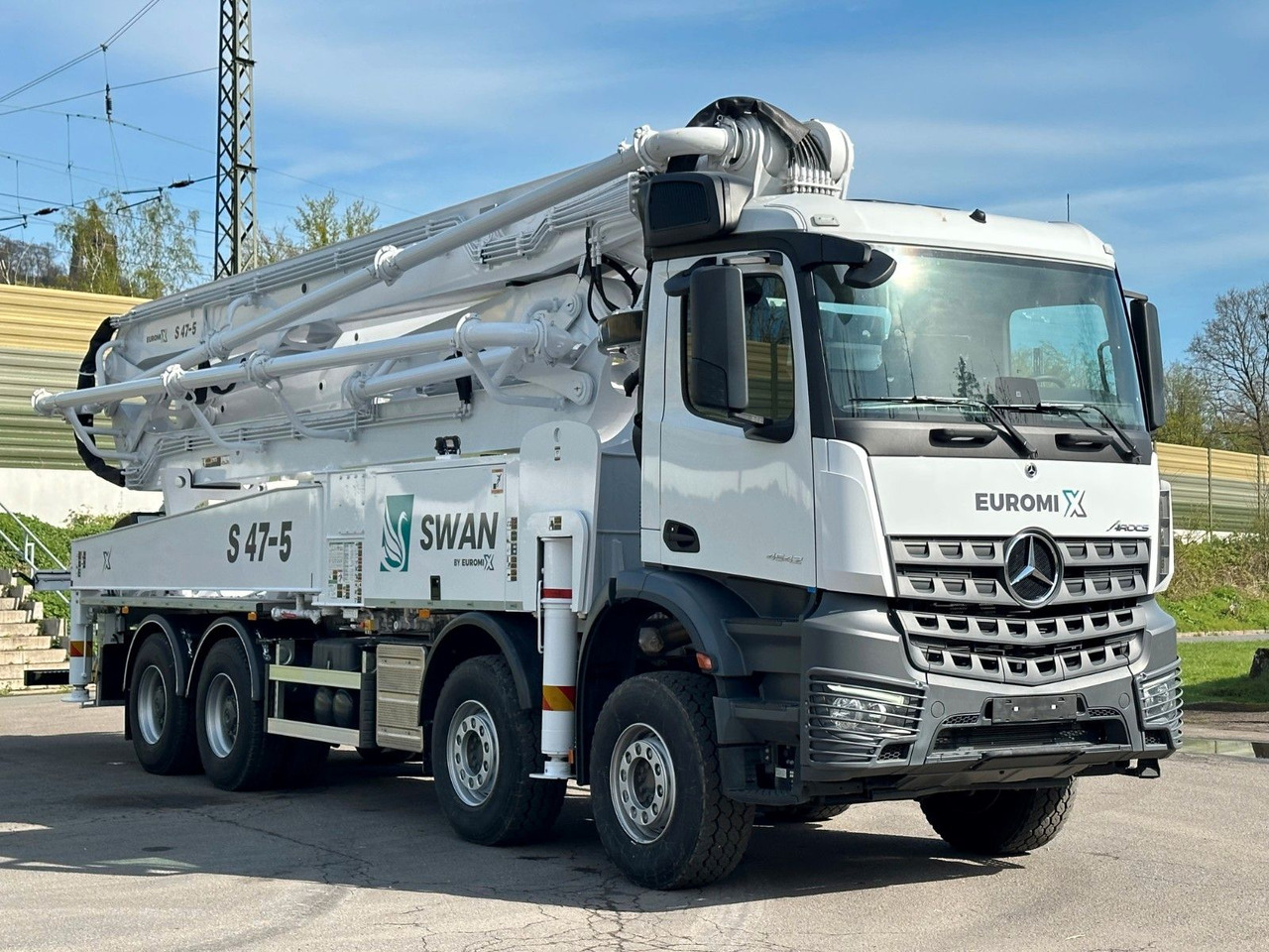 Mercedes-Benz Arocs 5 4542 8x4 SWAN TSP 47-5 160RZ ( 47m ) Mercedes-Benz Arocs 5 4542 8x4 SWAN TSP 47-5 160RZ ( 47m ): slika 17
