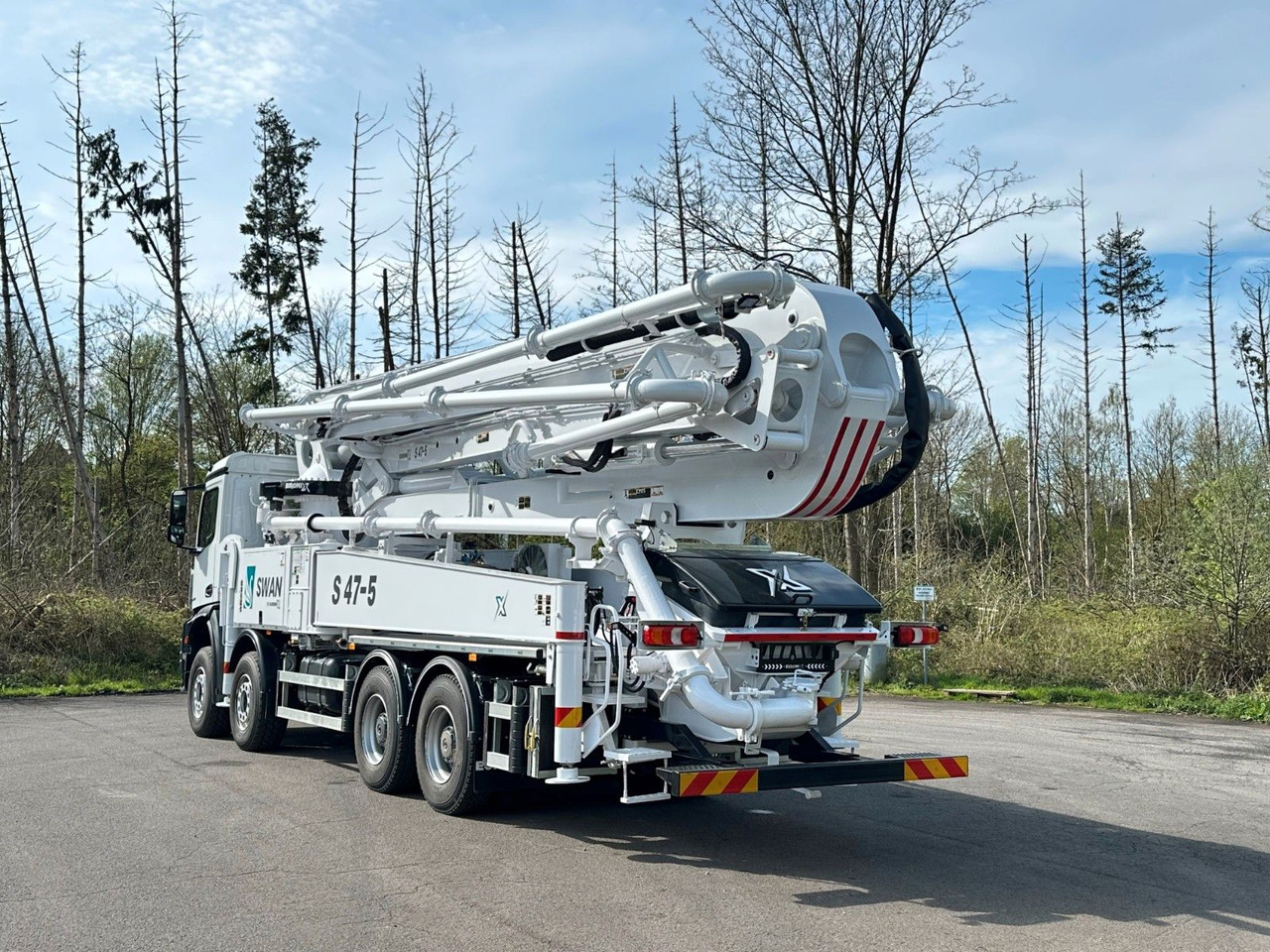 Mercedes-Benz Arocs 5 4542 8x4 SWAN TSP 47-5 160RZ ( 47m ) - Mikser za beton: slika 4 Mercedes-Benz Arocs 5 4542 8x4 SWAN TSP 47-5 160RZ ( 47m ) - Mikser za beton: slika 4